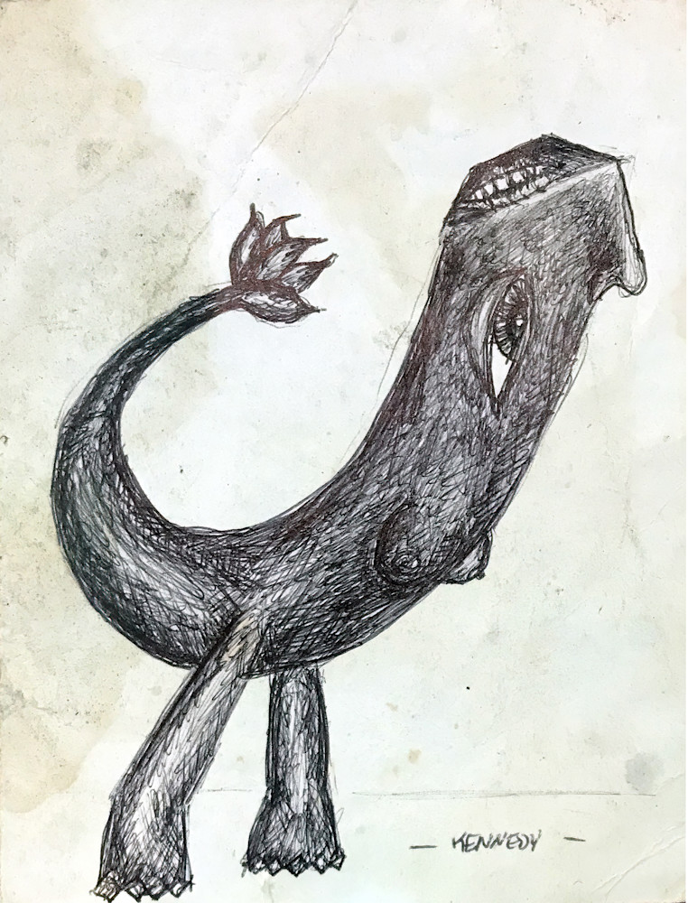 Bitchin Dinosaur Art | Kennedy Art
