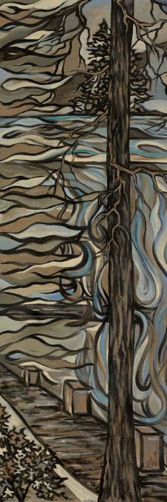 Misty Trees 1 Art | Kim P. Bartholomew