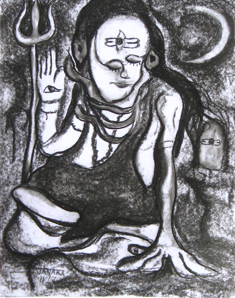 Shiva  God Of The Yogis Art | janakastagnaro