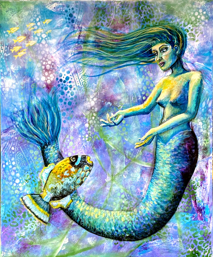Underwater Friends Art | Goddess Knows Art