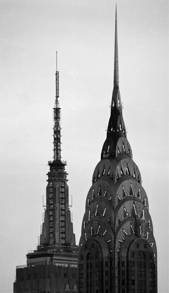 The Chrysler Building & The Empire State Building looking Southwest.
Photographer: Jim Cummins