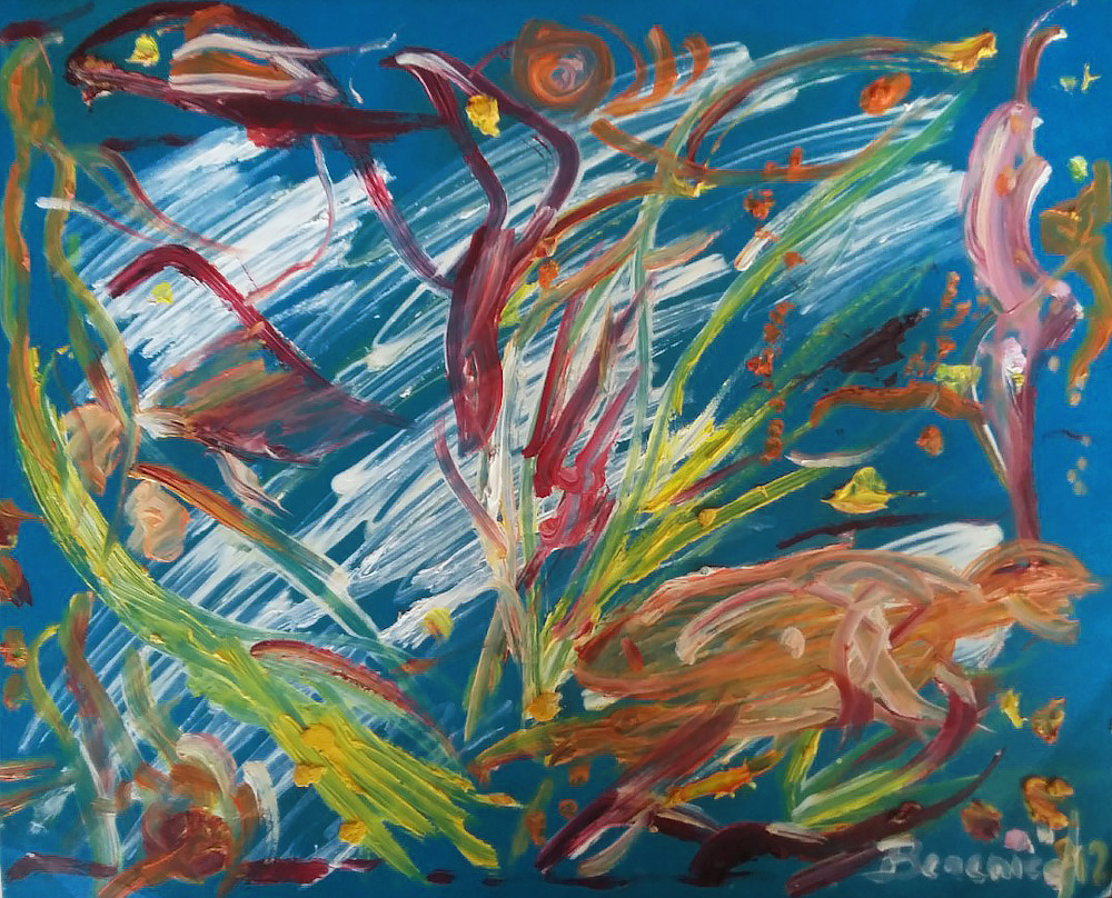 The Deep Ocean Art | artecolombianobyberenice