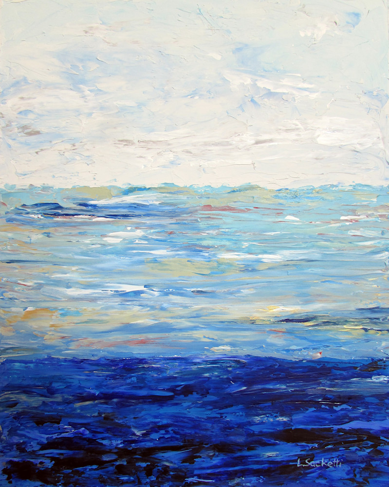 Feeling Blue Art | Linda Sacketti