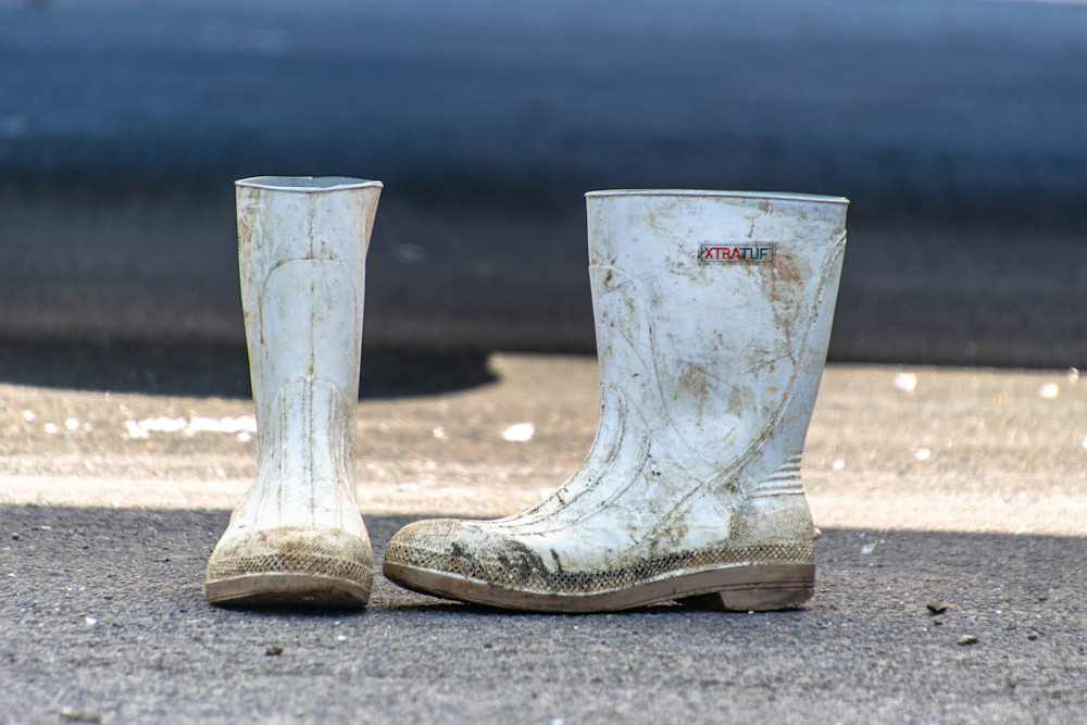 Fishermen's Boots Photography Art | The Colors of Chatham