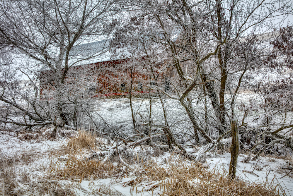 Winter On Stonechipher Gulch Photography Art | Bill Rodgers Photography