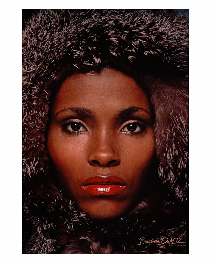 Lady In Fur Hood Photography Art | Barbara DuMetz