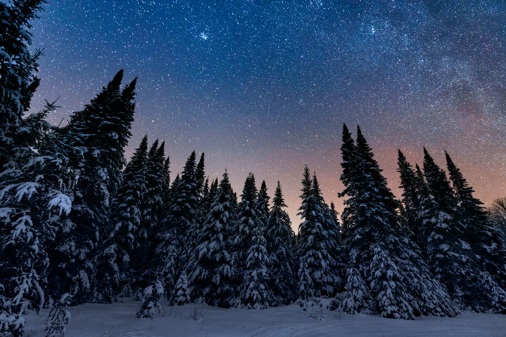 Adirondack Winter Night Photography Art | Kurt Gardner Photography Gallery