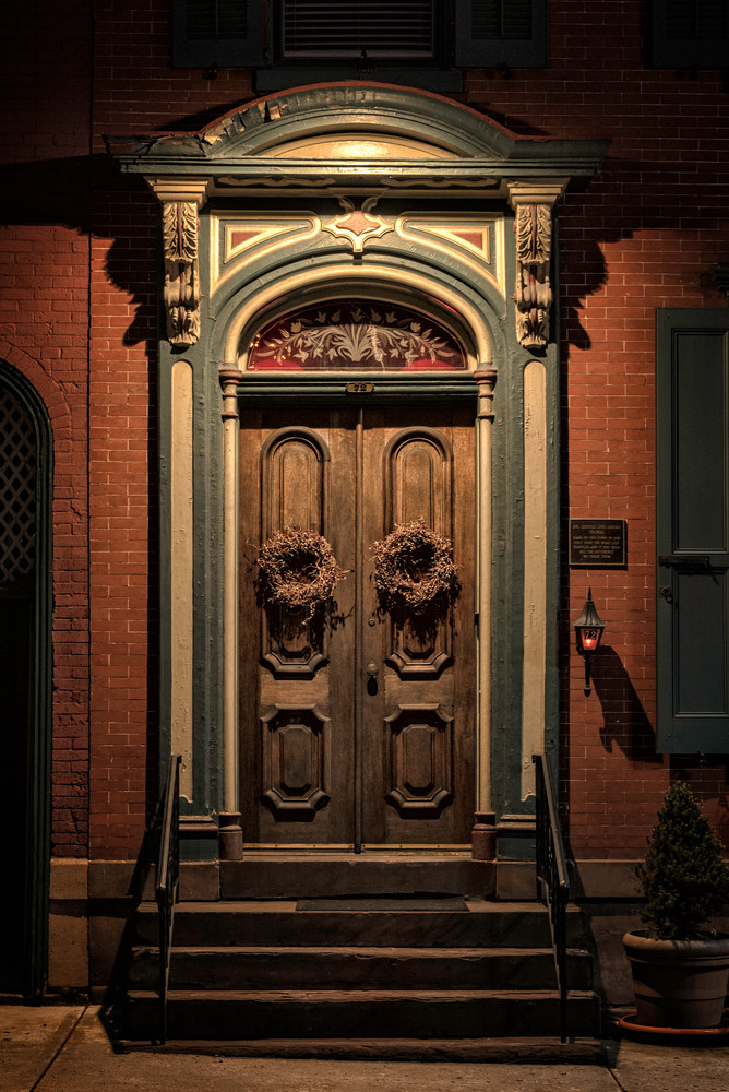 Door On Broadway, Jim Thorpe Photography Art | Photography by Desha