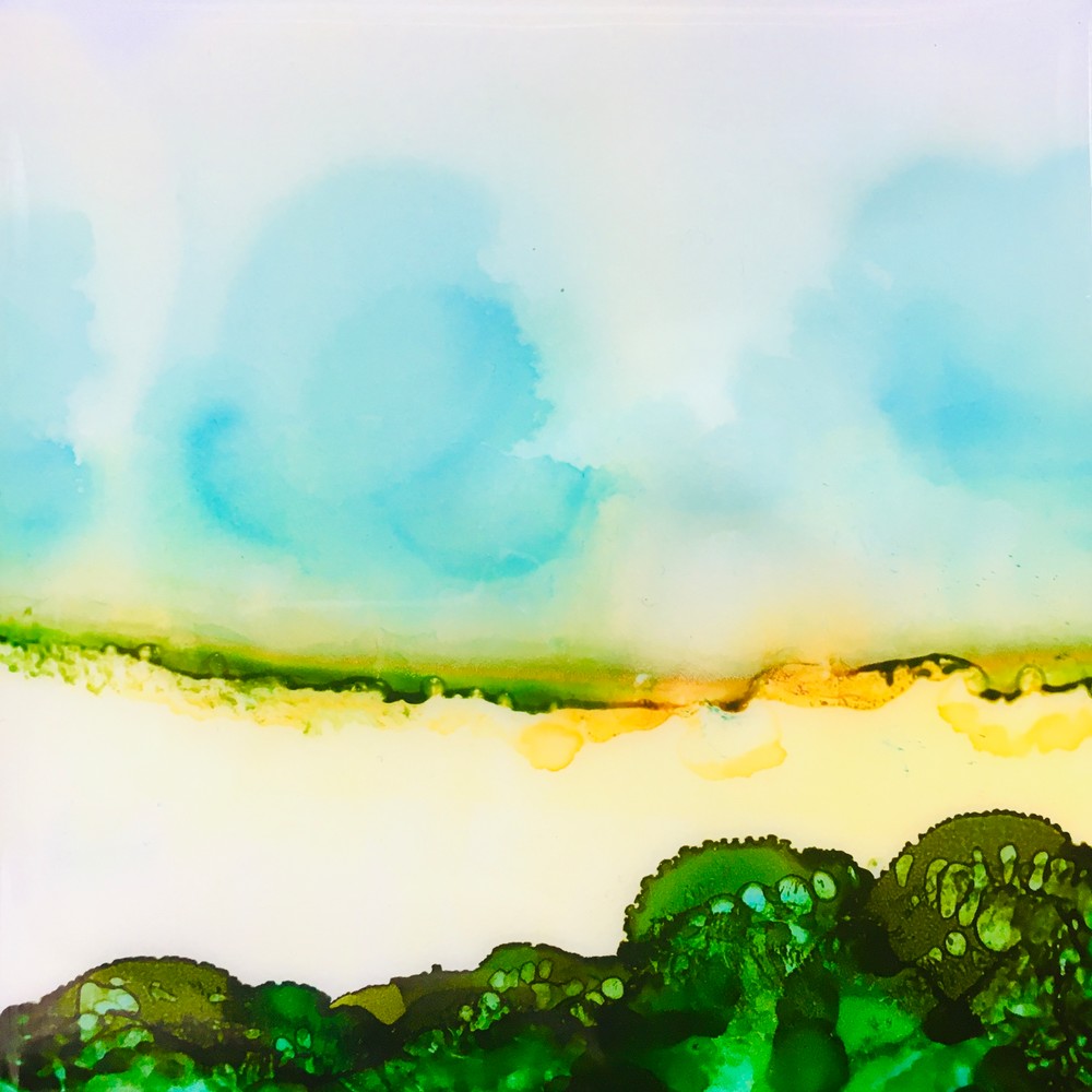 Meadow Triptych 2 Art | Sandy Smith Gerding Artwork