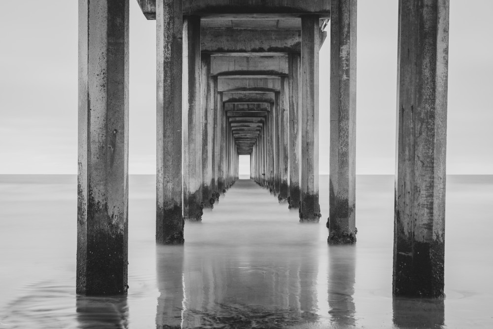 La Jolla Pier  Photography Art | John Todd Photographs