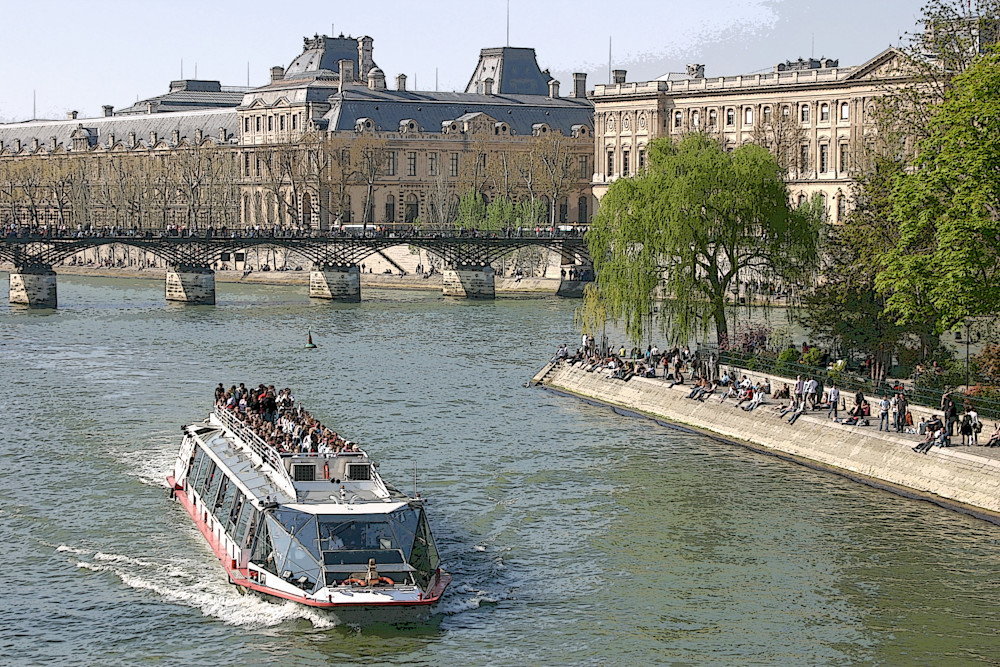 A romantic trip on the Seine river