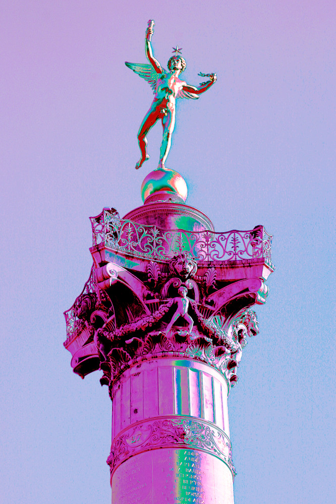 La Bastille get its own angel on a column.
