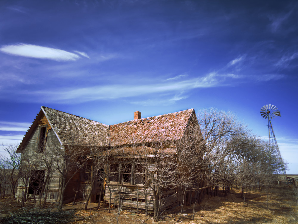 Abandoned House on the caprock of West Texas