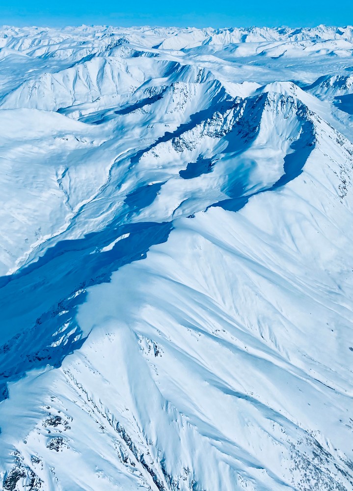 Talkeetna Mountains In March Photography Art | Visionary Adventures, LLC