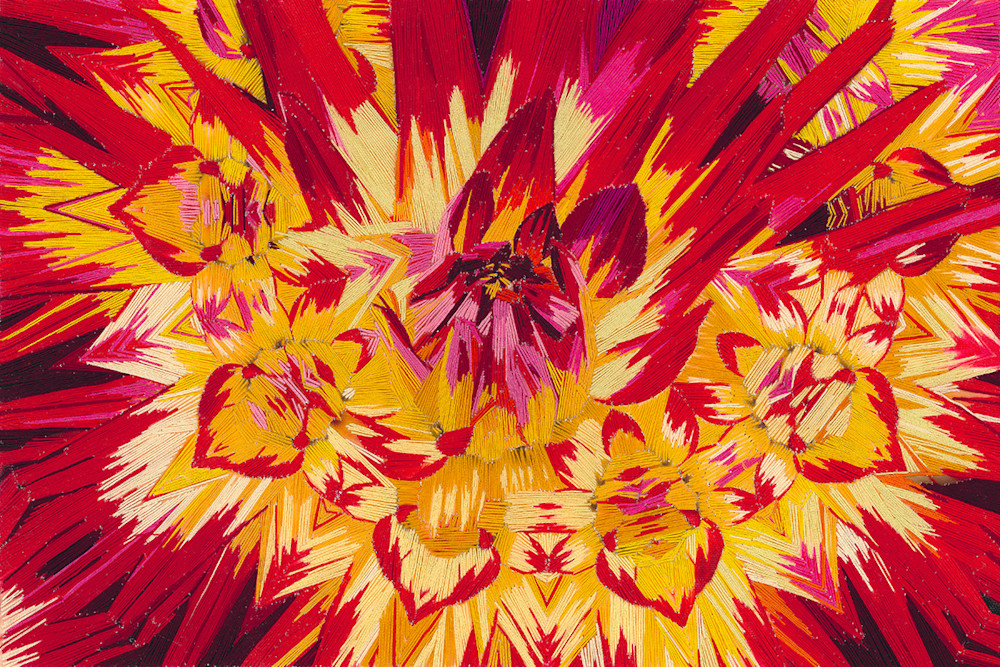 Blast Of Color 12 X18 Final Web Art | David Poyant Paintings