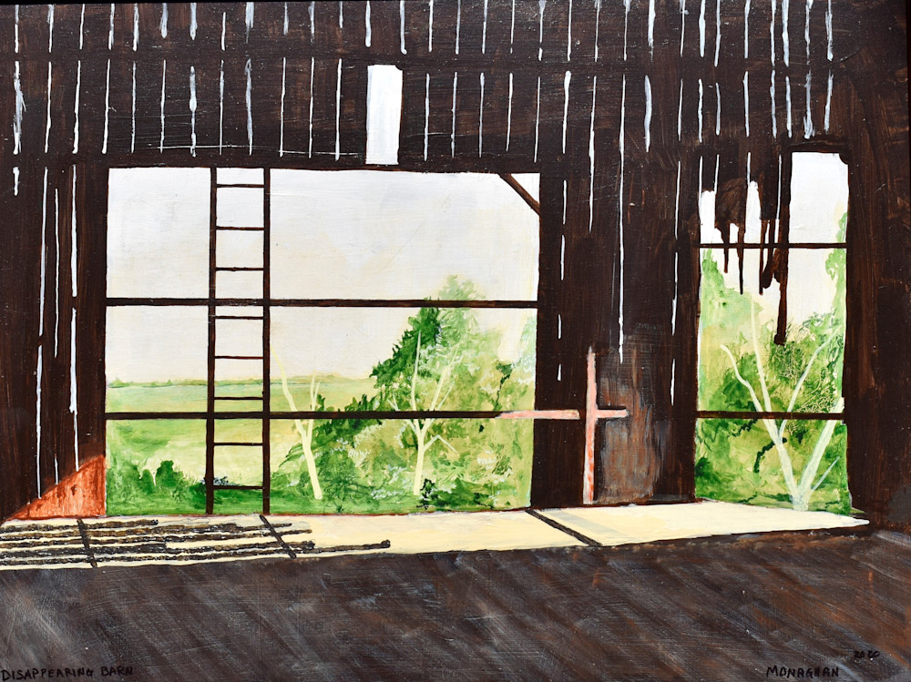 Disapearing Barn Art | Desert Skyline Studios