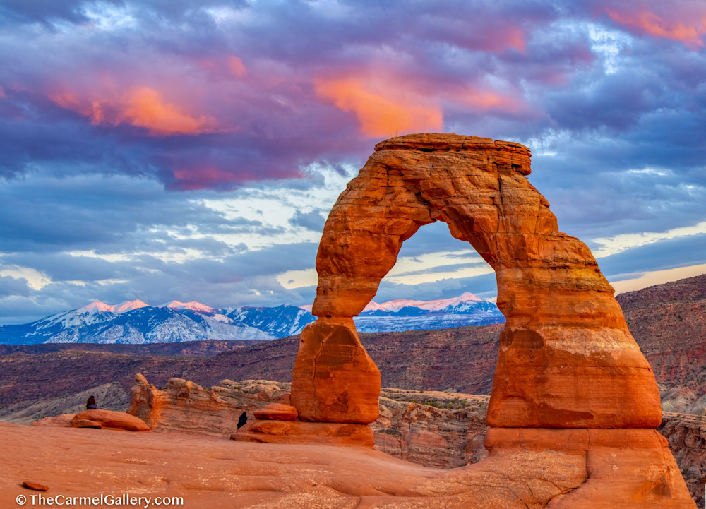 Delicate Arch & Alpenglow Art | The Carmel Gallery