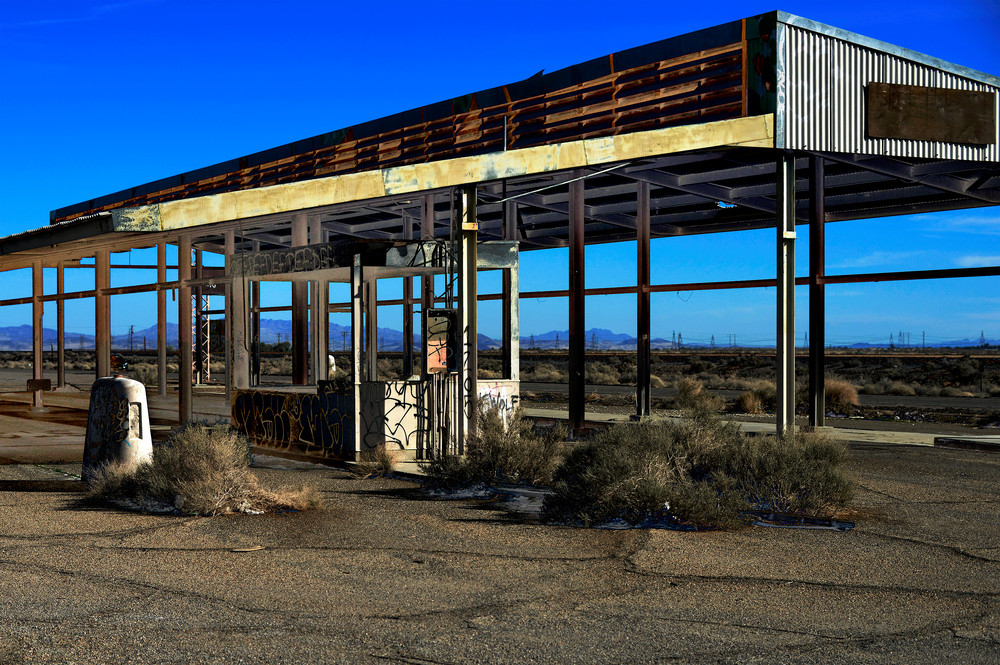 Abandoned Weigh Station Photography Art | Pacific Coast Photo