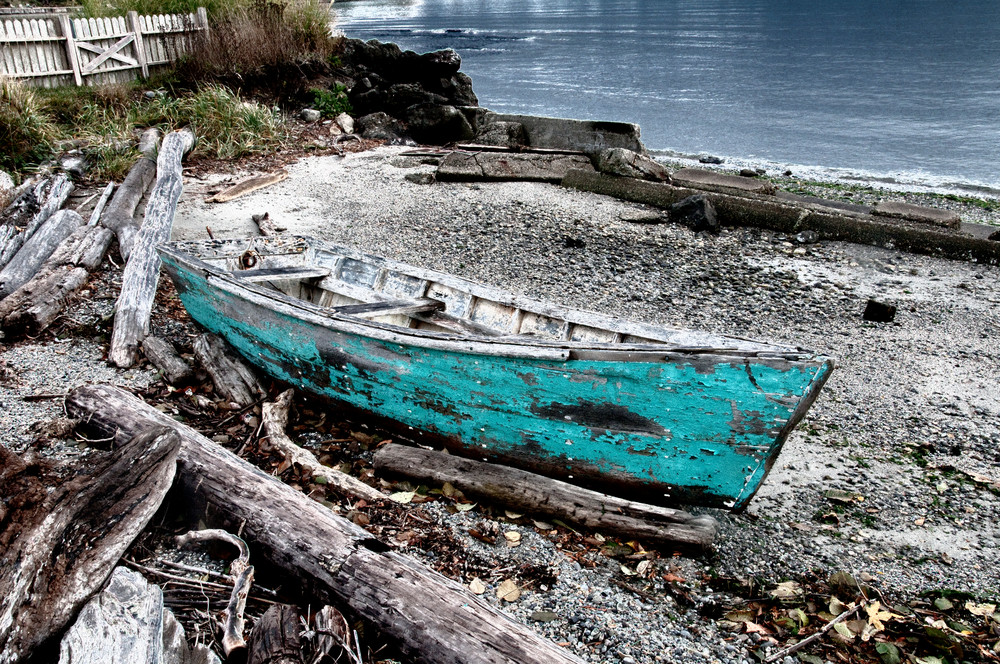 Dinghy On Bainbridge Island #1 Photography Art | Pacific Coast Photo