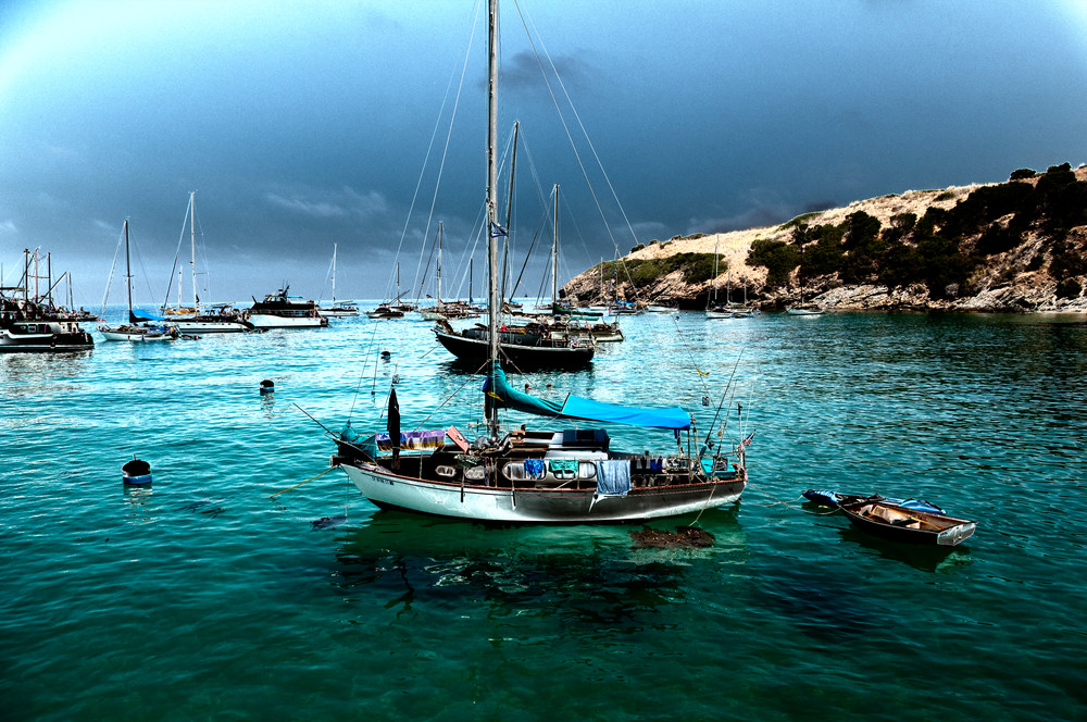 Sailboat At Emerald Bay Photography Art | Pacific Coast Photo