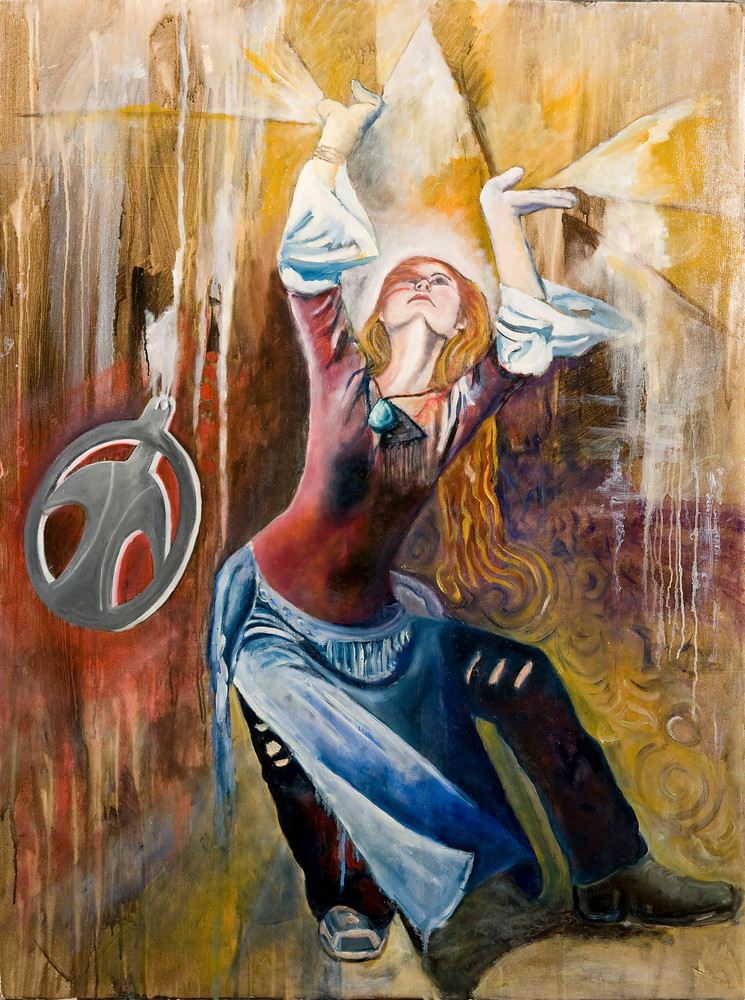 Dancer In The Light Art | Pegasus Millar Art