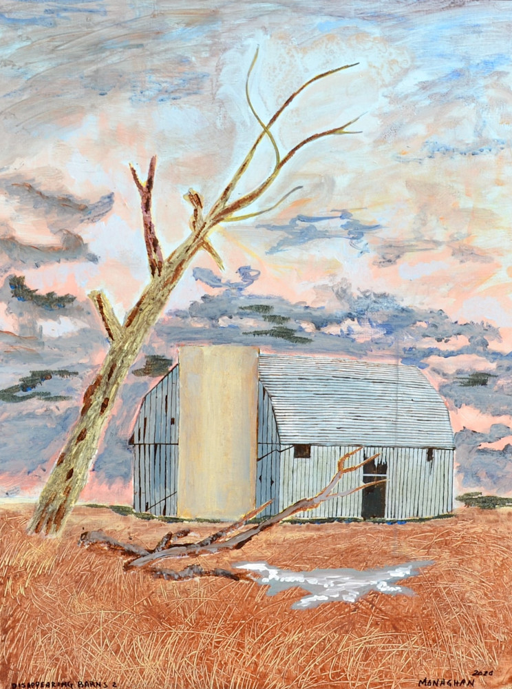 Disappearing Barns 2  Art | Desert Skyline Studios