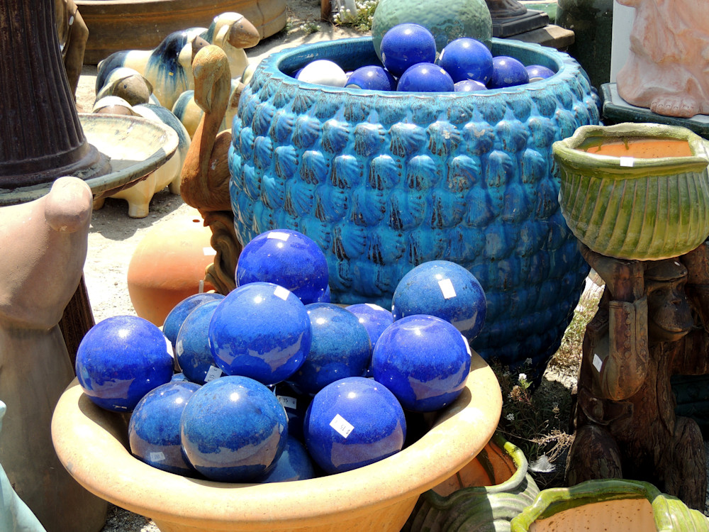 Blue Pots Art | Gray's Art Gallery