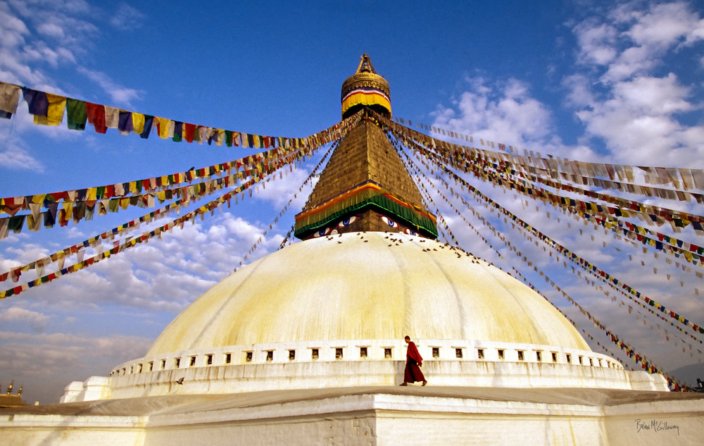 Nepal | Boudhanath Stupa Photography Art | Brian McGilloway Photography