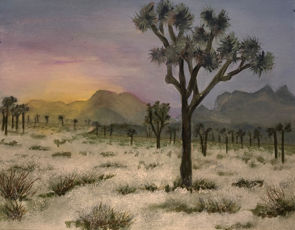 Desert Snow Art | The Art in Me