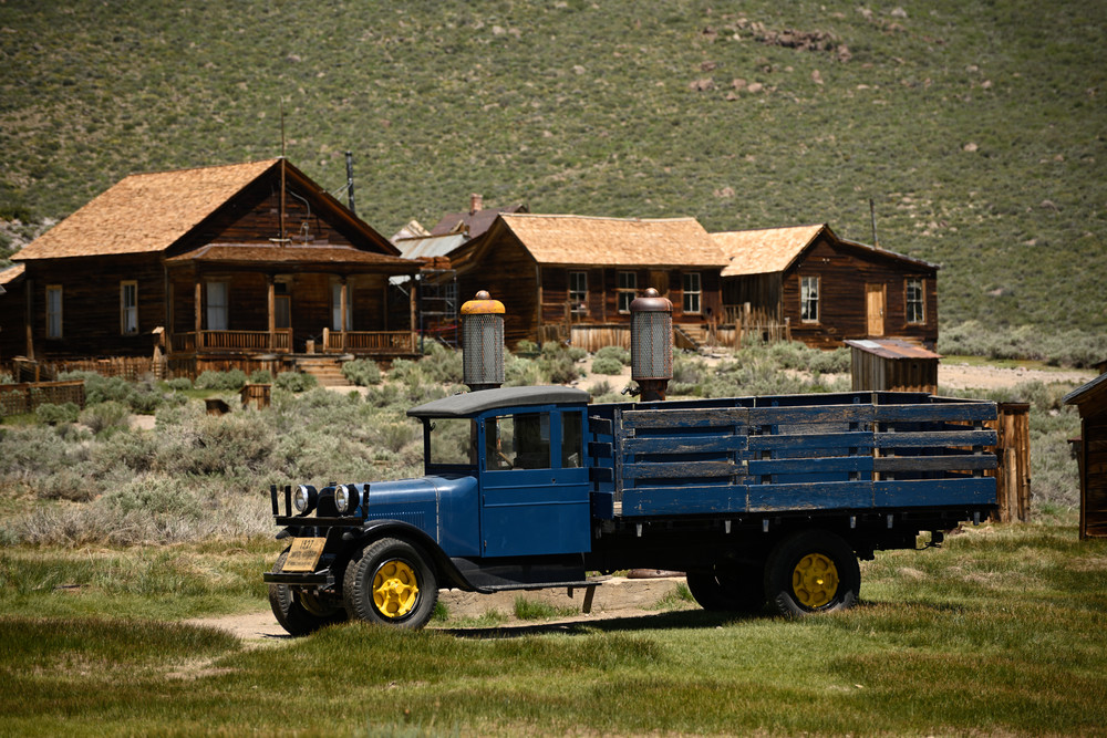 Bodie And Truck  Lbs0394 Photography Art | Great Wildlife Photos, LLC