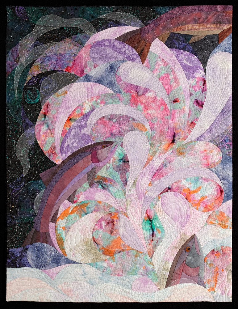 Jumping Rainbows Art | Susan Damone Balch Art Quilts