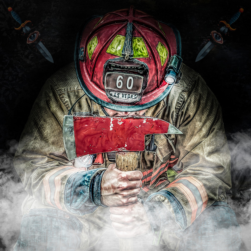 Firefighter 60 Art | DanSun Photo Art