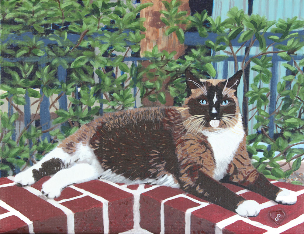 Guard Cat Art | Fine Art by Ellen Hart
