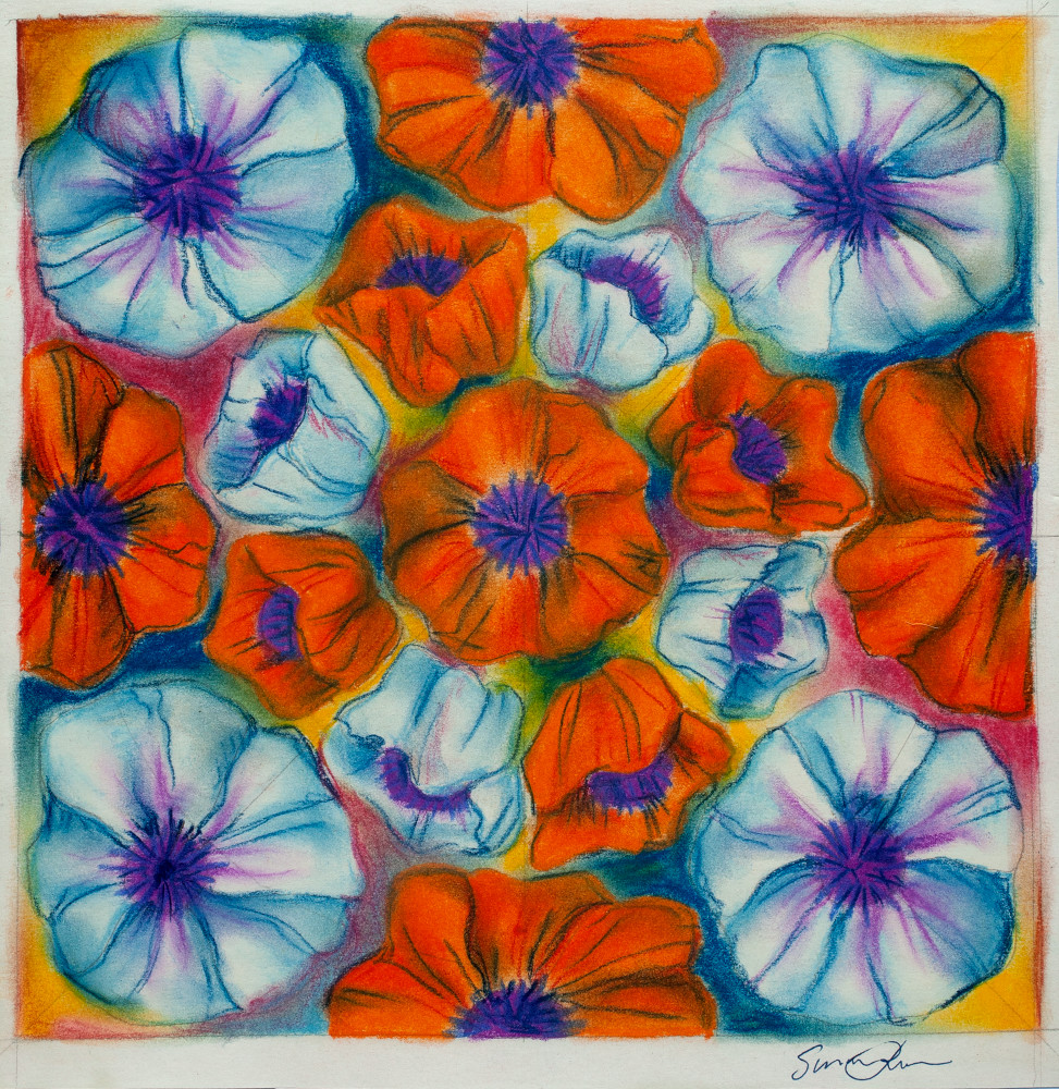 Poppy Mandala Art | Susan Ross