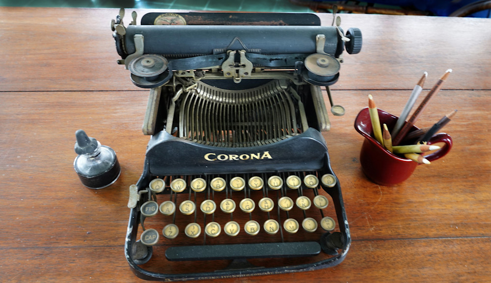 Hemingway's typewriter at  Finca Vigía