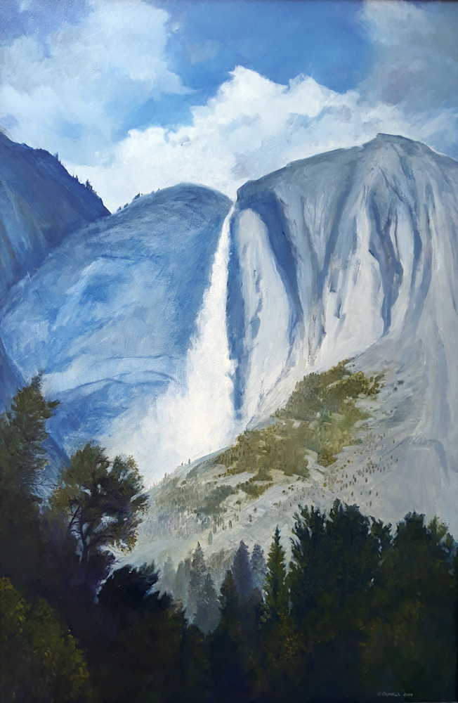 Upper Yosemite Falls Art | Robert Duvall Landscape Paintings