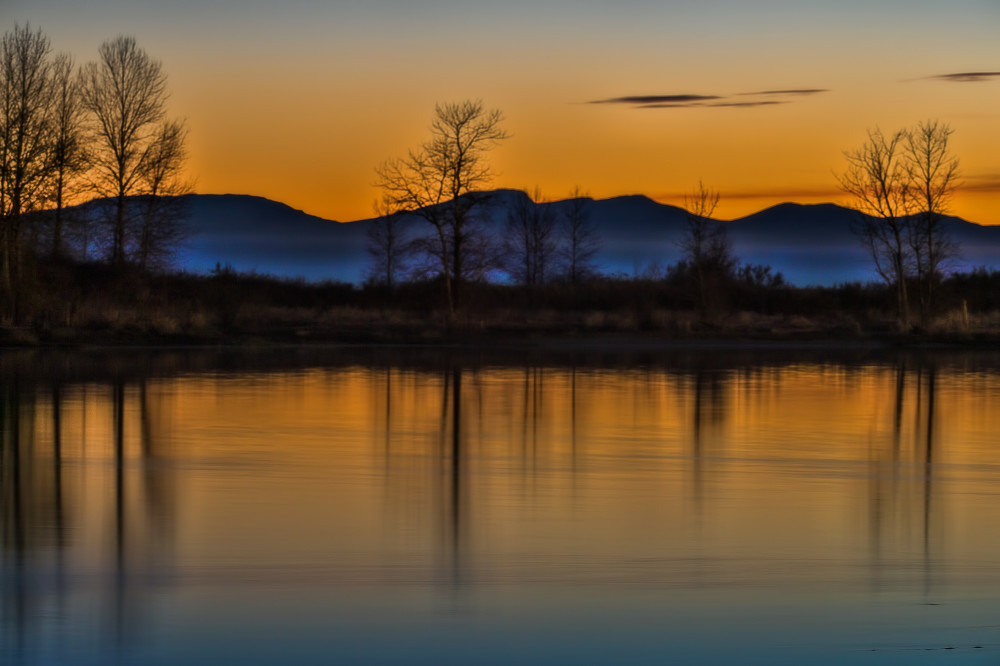 Fraser River Sunset 