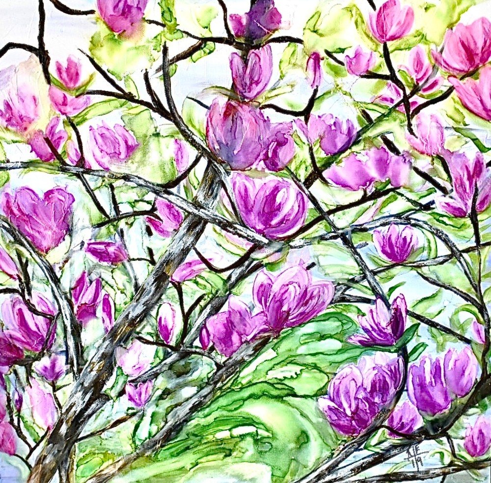 Tulip Tree Art | Kimberli Esther Art for Dragonfly Couture Fashions LLC