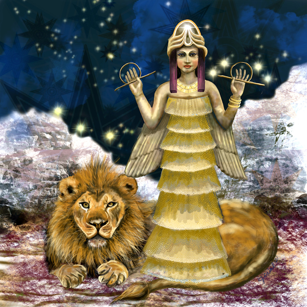 Ishtar Art | Goddess Knows Art