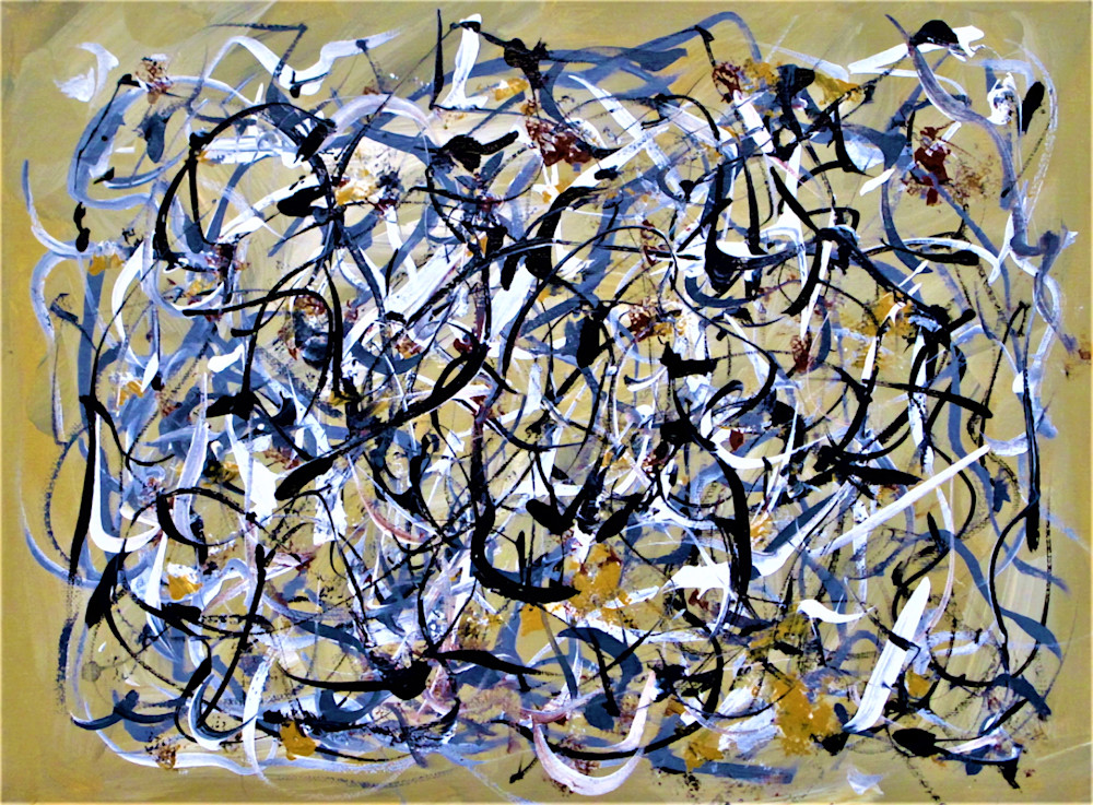 Not A Pollock Art | Robin Johnstone Art