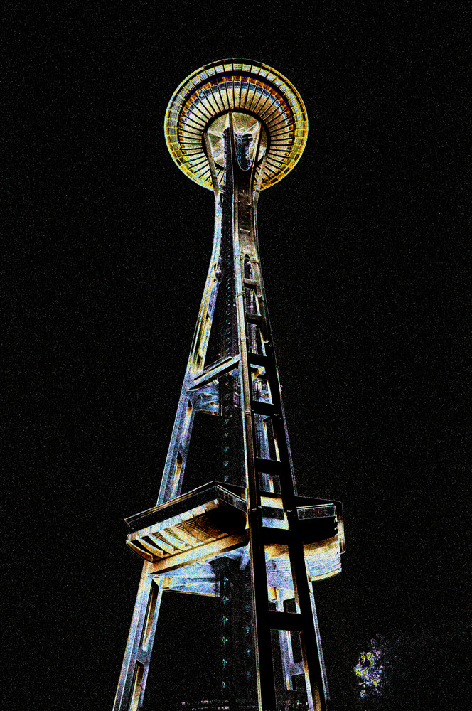 Seattle Space Needle #2 Photography Art | Pacific Coast Photo