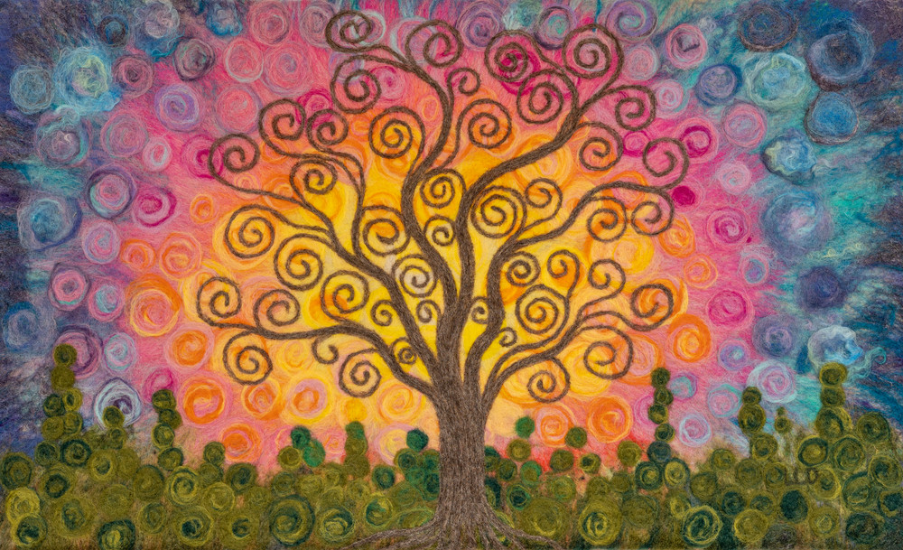 World Tree Print Art | Linda Doucette Art