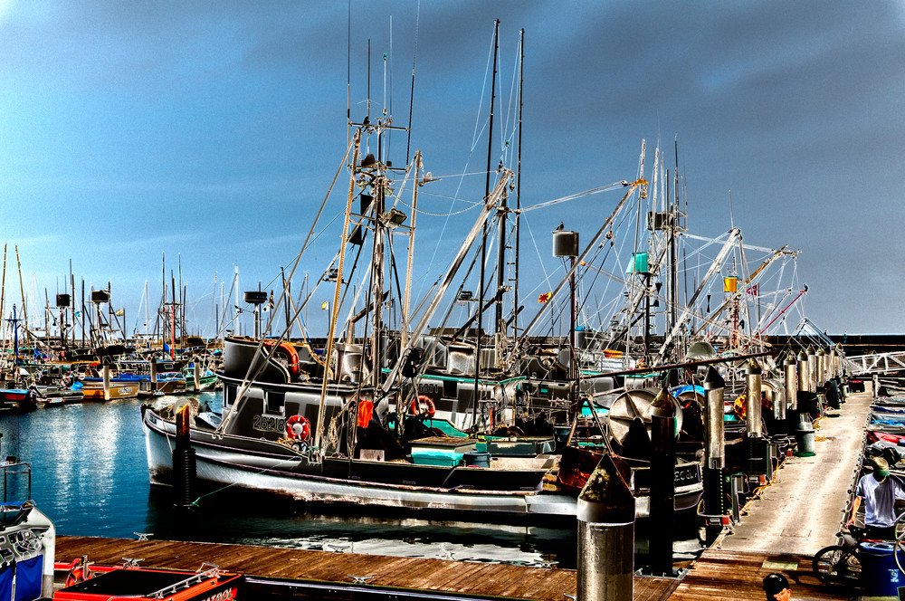 Fishing Boats Santa Cruz #2 Photography Art | Pacific Coast Photo