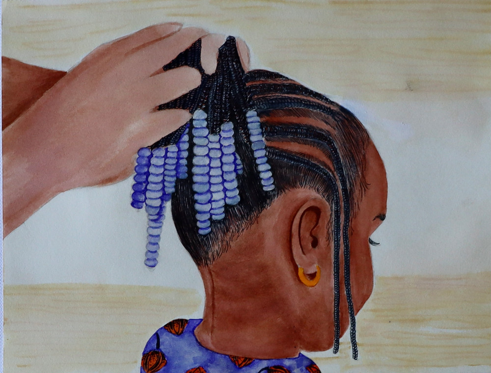 Mama Braids #2 Art | InspiringLee