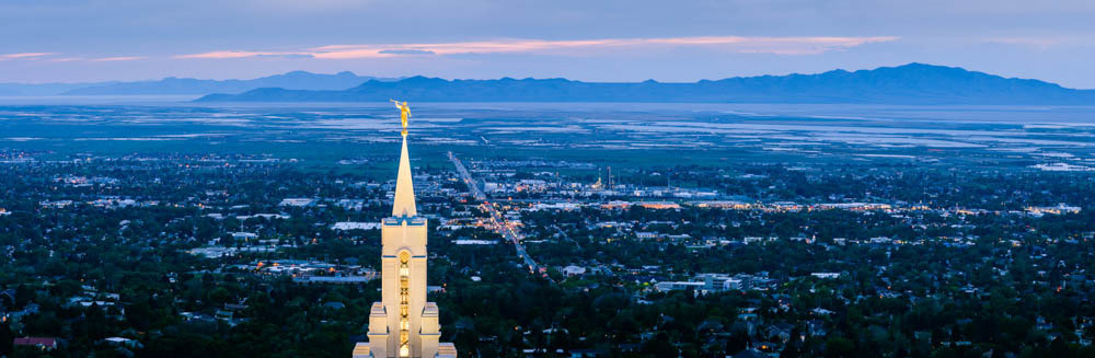 Bountiful Utah Temple - Spire View