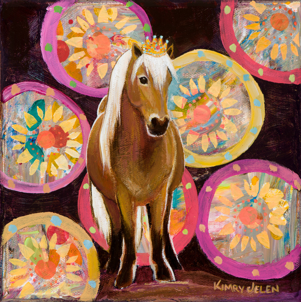 Princess Sparkle Pony Art | Kimry Jelen Fine Art