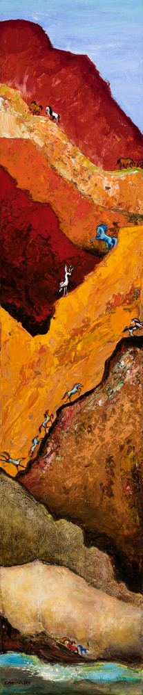 Wild Blue Horse Canyon Art | Kimry Jelen Fine Art