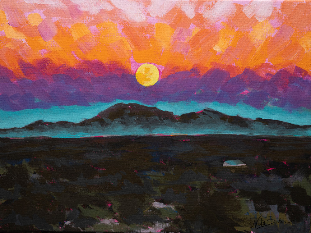 Big Bend Sunset Art | Niki Baker
