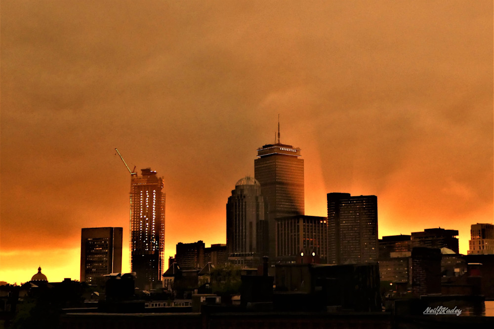 Boston Skyline Photography Art | neilfkadey