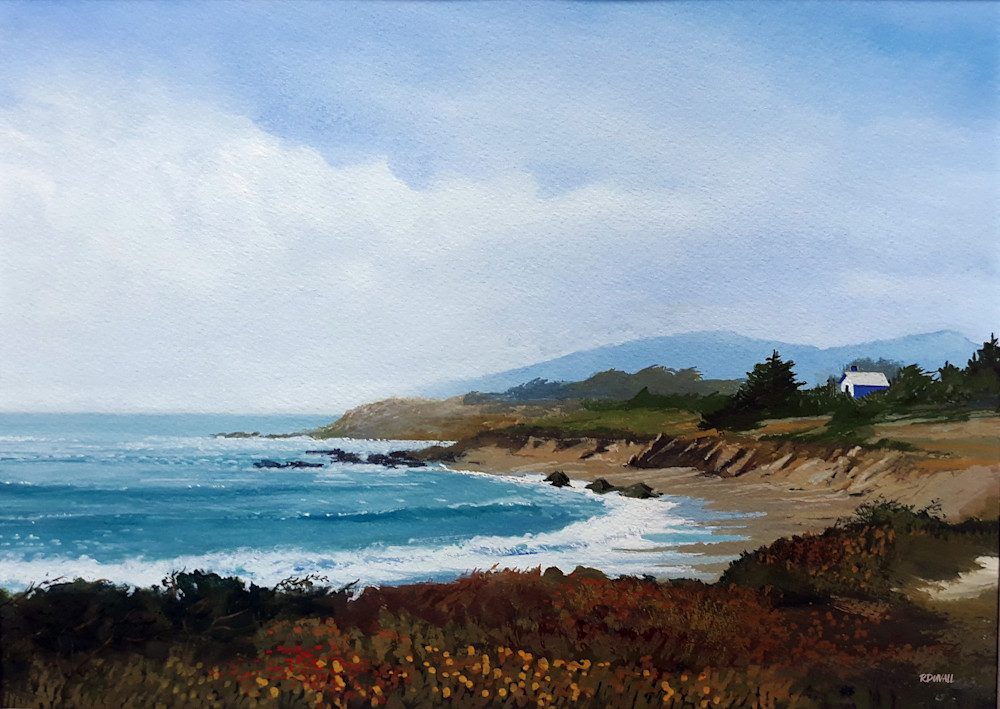 Sea Cottage Art | Robert Duvall Landscape Paintings